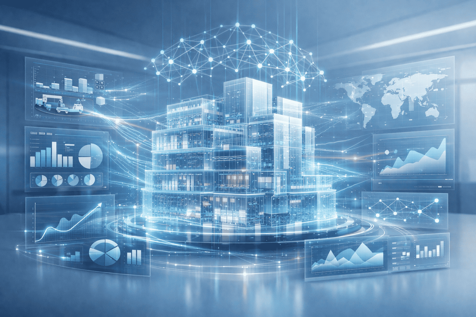 Digital twin building